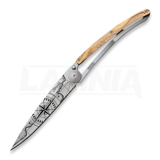 Nóż składany Deejo Tattoo Titan Linerlock 37g