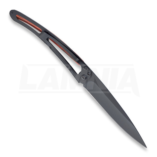 Zavírací nůž Deejo Tattoo Black 37g Lion