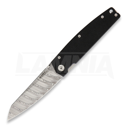 Mercury Logan Linerlock Damascus סכין מתקפלת