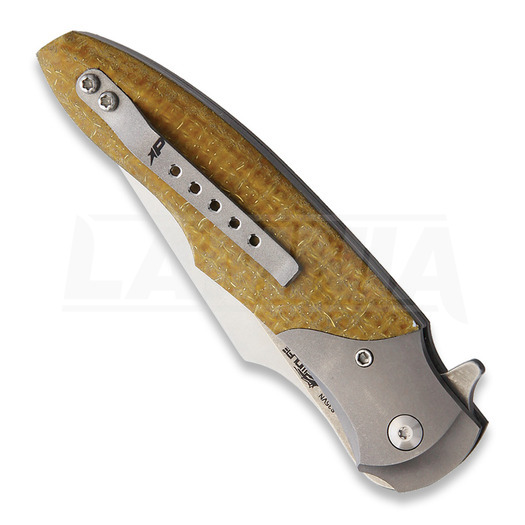 Patriot Bladewerx Mini Lincoln Linerlock Kevlar 折り畳みナイフ