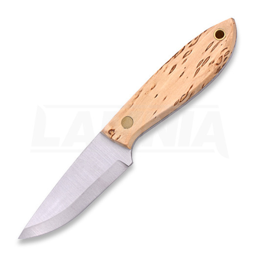 Нож Brisa Bobtail 80, curly birch, scandi