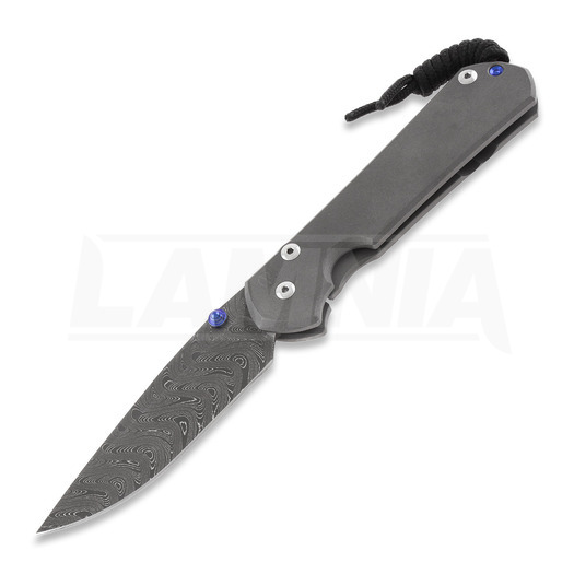 Chris Reeve Sebenza 31 Damascus Boomerang folding knife, large L31-1002