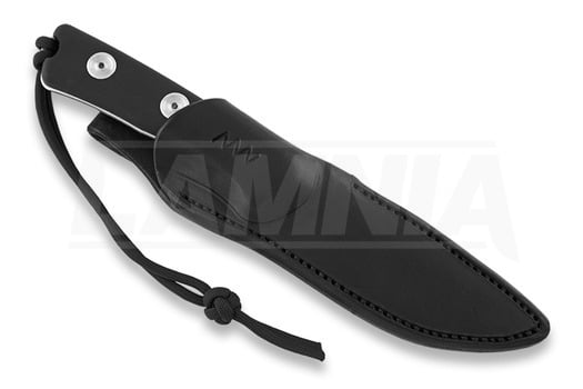 Coltello ANV Knives P200 Mk II Plain edge, nero