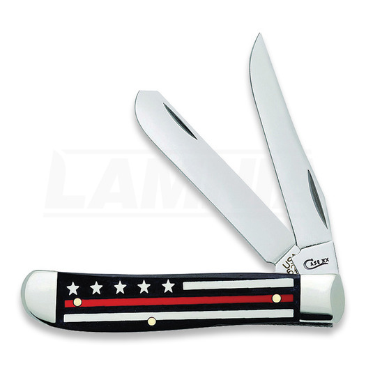 Pocket knife Case Cutlery Red Line Mini Trapper Bone 07311