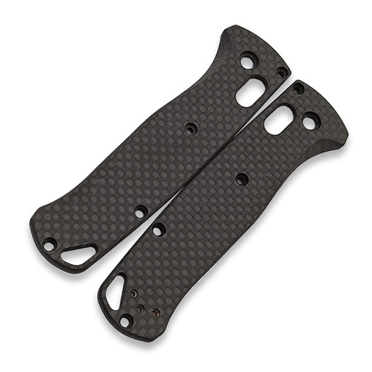 Flytanium Bugout handle scales, carbon fiber