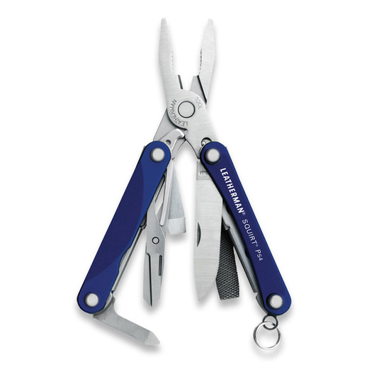 Outil multifonctions Leatherman Squirt PS4, bleu