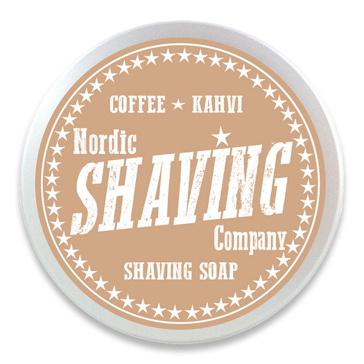 Nordic Shaving Company Parranajosaippua kahvi 80g