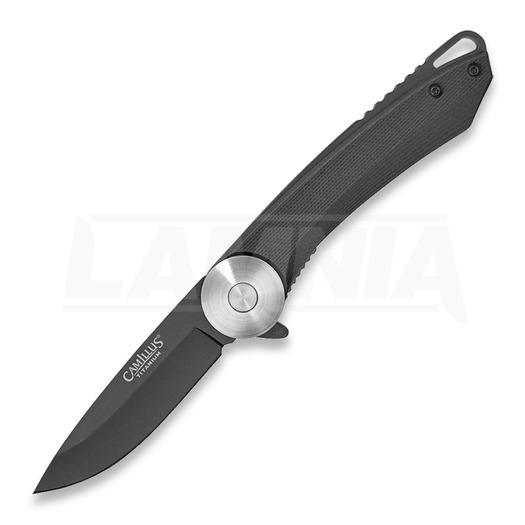 Camillus Cirque Linerlock folding knife, black