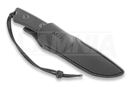 Faca ANV Knives P200 Mk II Plain edge DLC, preto