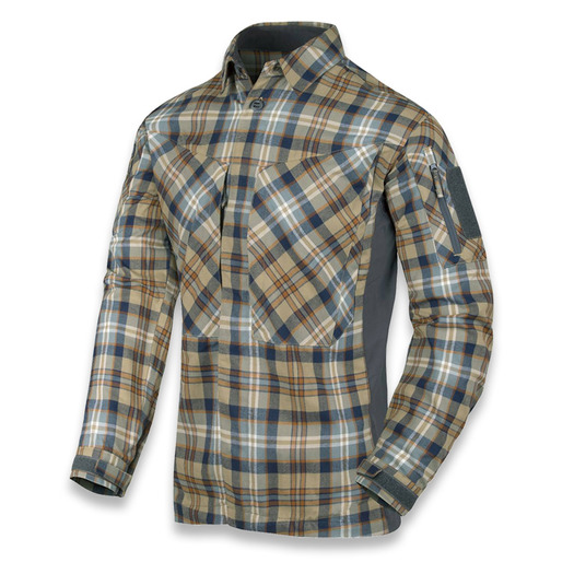 Helikon-Tex MBDU Flannel Shirt, ginger plaid KO-MBD-PO-P2