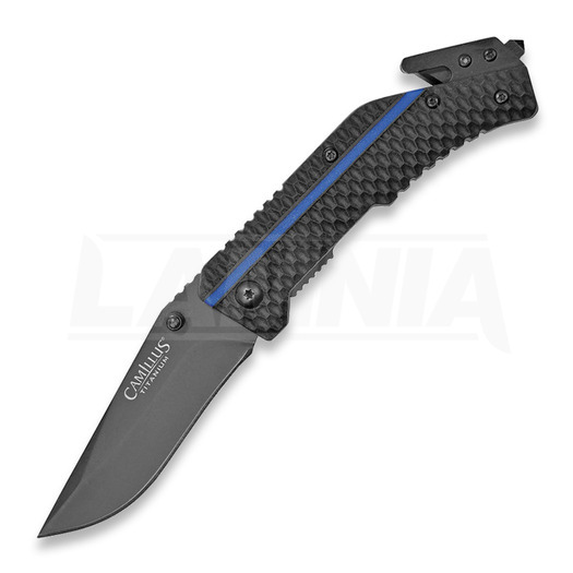 Zavírací nůž Camillus Thin Blue Line Linerlock A/O