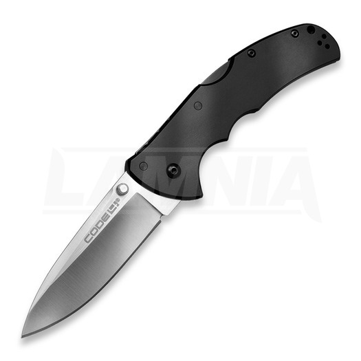 Couteau pliant Cold Steel Code 4 Spear Point CPM S35VN, noir CS-58PAS