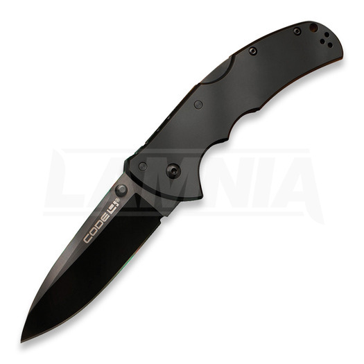 Zavírací nůž Cold Steel Code 4 Spear Point CPM S35VN, black/black CS-58PASB