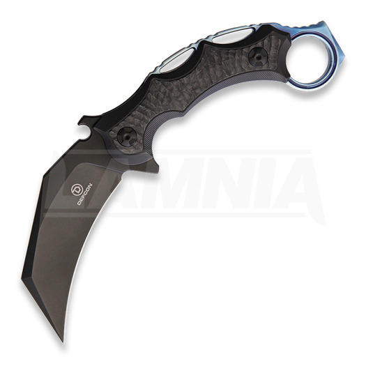 Defcon Jungle Knife, melns