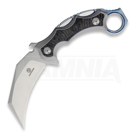 Defcon Jungle Knife 特殊弯刀, shredded carbon fiber