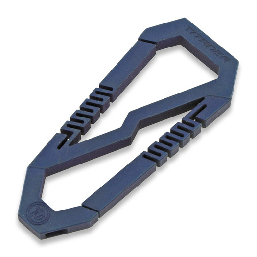 Titaner Two Way Carabiner, mėlyna