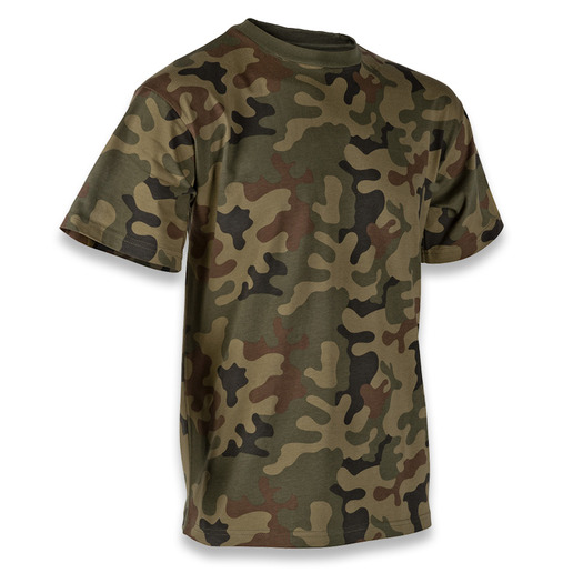 Camiseta Helikon-Tex Basic Cotton, pl woodland TS-TSH-CO-04