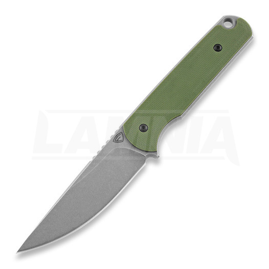 Couteau Ferrum Forge Lackey, vert