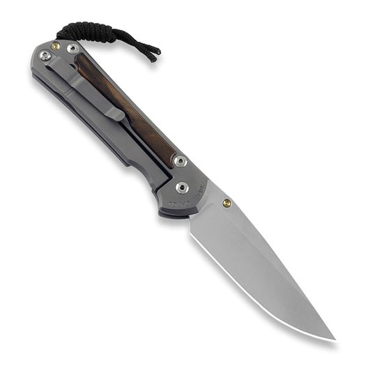 Chris Reeve Sebenza 31 folding knife, large, macassar ebony L31-1116