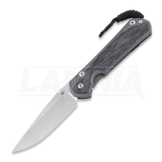 Πτυσσόμενο μαχαίρι Chris Reeve Sebenza 31, large, black micarta L31-1200