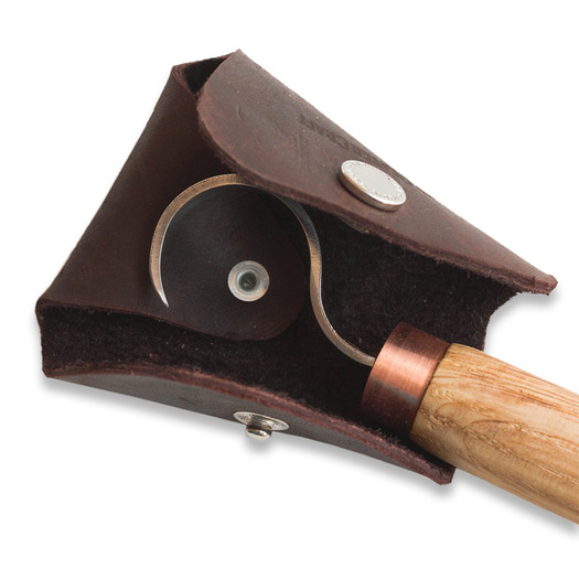 BeaverCraft Spoon Carving Knife 25 mm with leather sheath, oak SK1SOAK