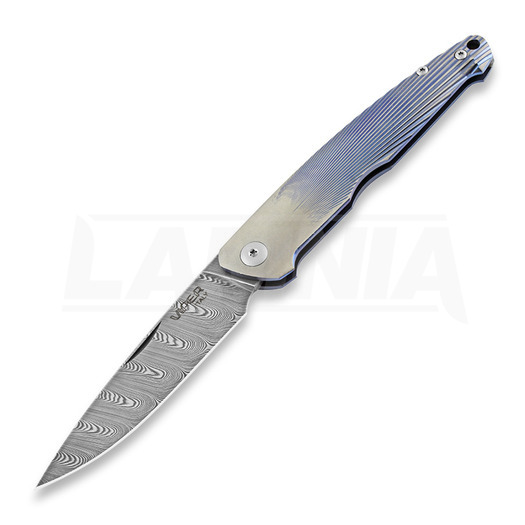 Сгъваем нож Viper Key Damascus, titanium blue/bronze VA5976D3BL