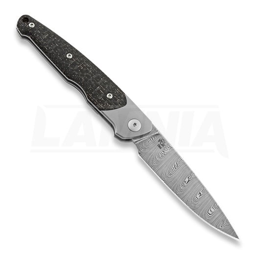 Viper Key Damascus Taschenmesser, bronze carbon fiber VA5978FCB