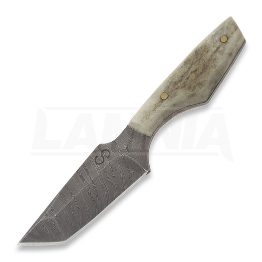 Couteau de cou Olamic Cutlery Neck Knife, stag