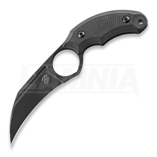 Bastinelli Harpy knife, black