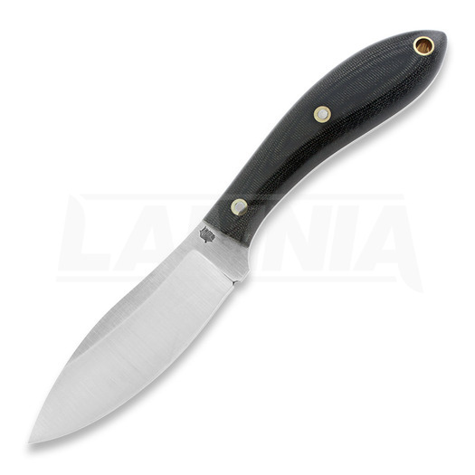 LT Wright Large Northern Hunter AEB-L high Saber knife, black