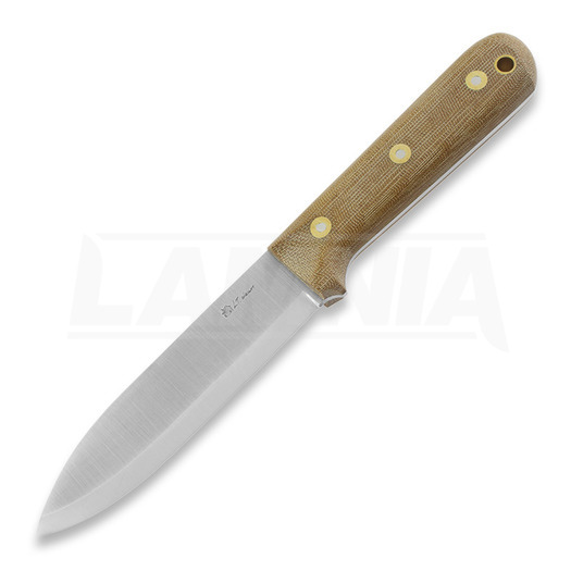 LT Wright Gen 5 A2 Scandi knife, natural