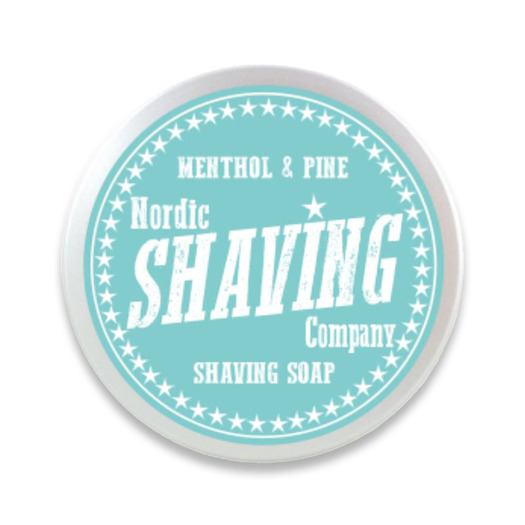 Nordic Shaving Company Shaving Menthol & Pine 80g