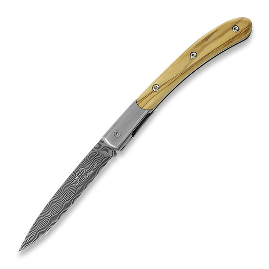 Πτυσσόμενο μαχαίρι Fox ELITE, damascus 271DOL