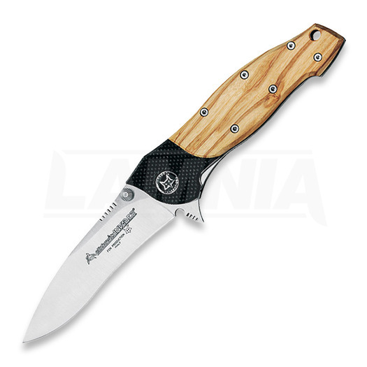 Zavírací nůž Fox Elishewitz Invader Olive Wood 460