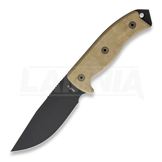Nóż Ontario RAT-5 Fixed Blade Nylon Sheath 8667