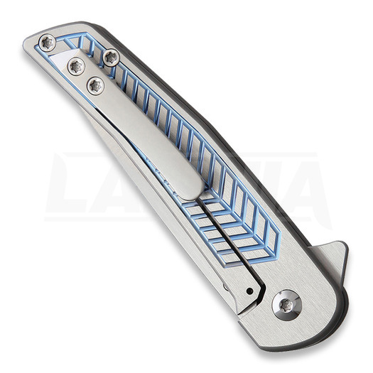 Alliance Designs Scout Framelock folding knife, blue