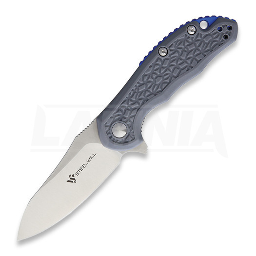 Steel Will Modus Linerlock folding knife, satin/grey F25M14