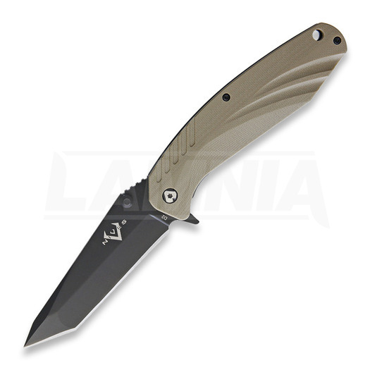 V Nives SFL Framelock Tanto vouwmes, coyote brown