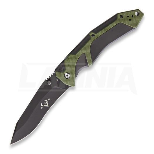 Nóż składany V Nives Fractal Linerlock A/O, zielona