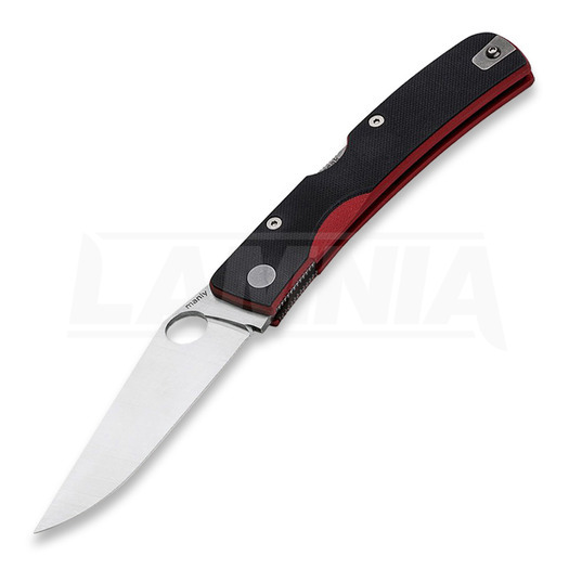 Manly Peak CPM-S-90V folding knife, red