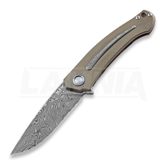 Складной нож MKM Knives Arvenis Damasteel, bronze MKFX01DL