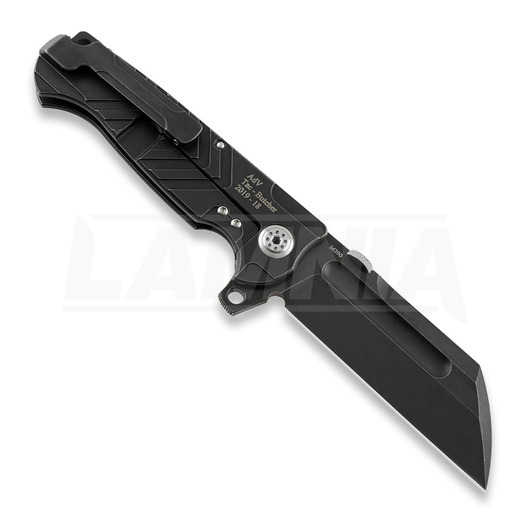 Складной нож Andre de Villiers Tac Butcher M390, чёрный