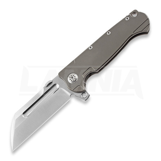 Andre de Villiers Tac Butcher M390 folding knife, satin