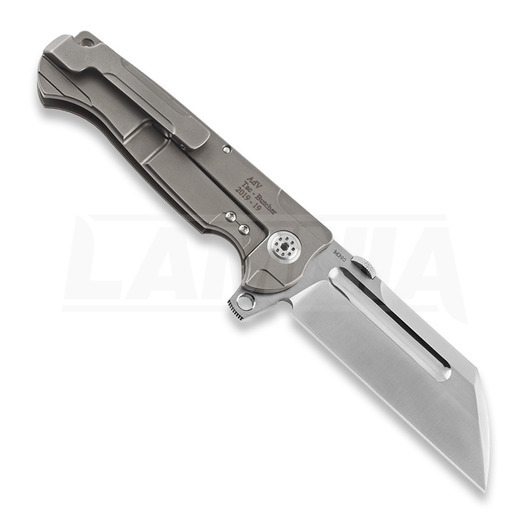 Zavírací nůž Andre de Villiers Tac Butcher M390, satin