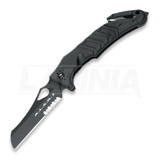 Πτυσσόμενο μαχαίρι Fox A.L.S.R 2, sheepfoot, μαύρο FX-447SFB