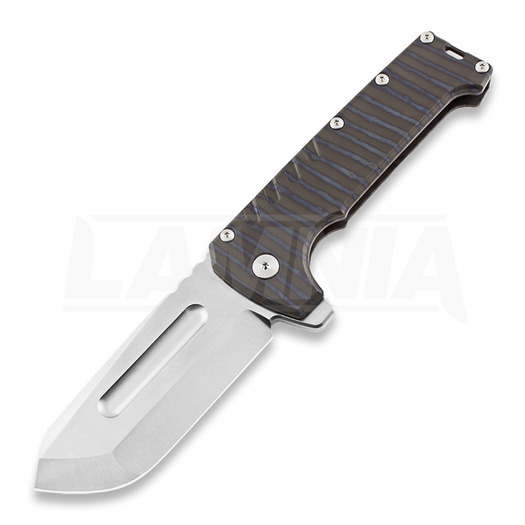 PMP Knives Grizzly Taschenmesser, tiger stripes