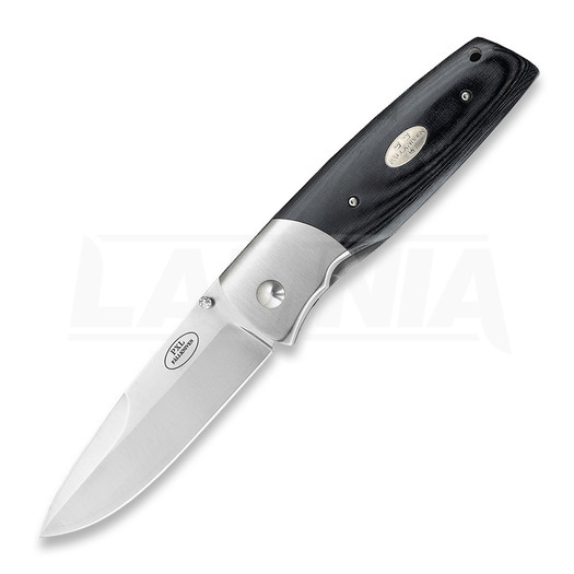 Fällkniven PXL Micarta folding knife, black PXLBM