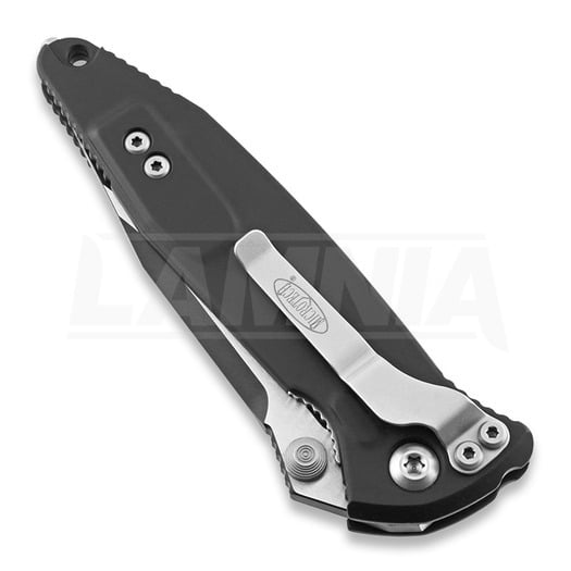 Microtech Socom Elite S/E sulankstomas peilis, juoda, dantytas 160-2