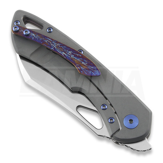 Olamic Cutlery WhipperSnapper WS074-W folding knife, wharncliffe