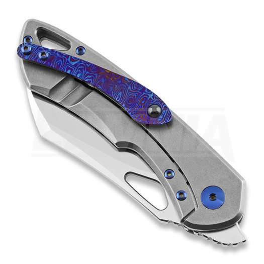 Olamic Cutlery WhipperSnapper WS072-W folding knife, wharncliffe